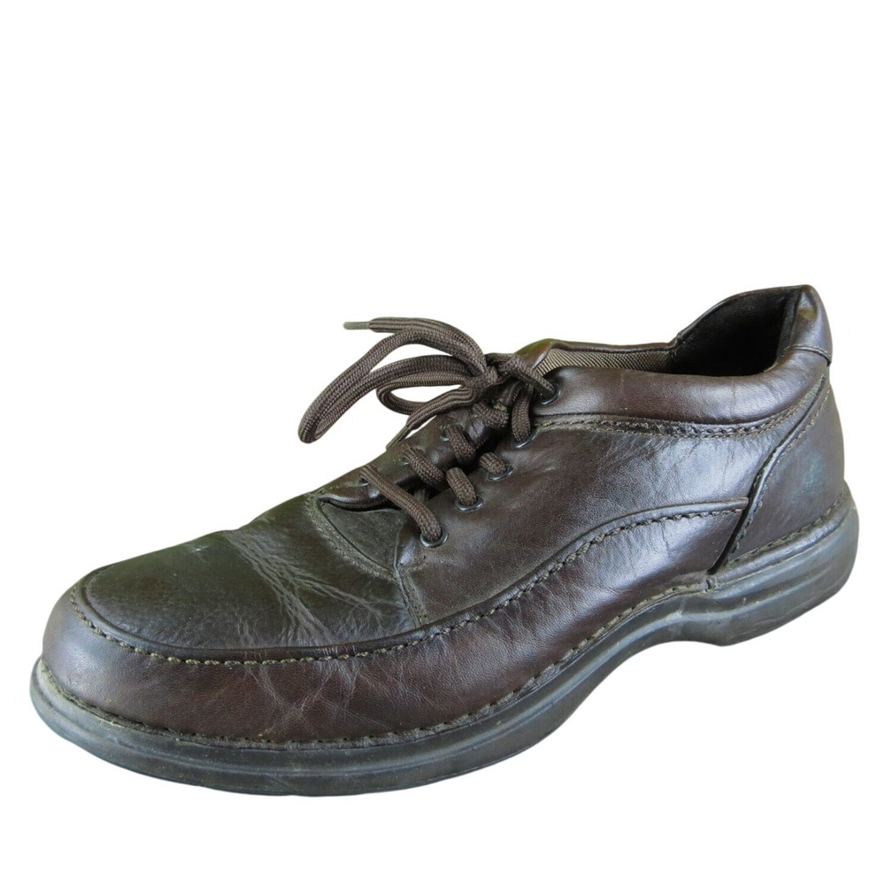 Rockport Men's Sneaker Brown Leather Size 10M Gently Used 2025
